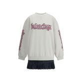 Balenciaga Sweatshirt Dress with logo